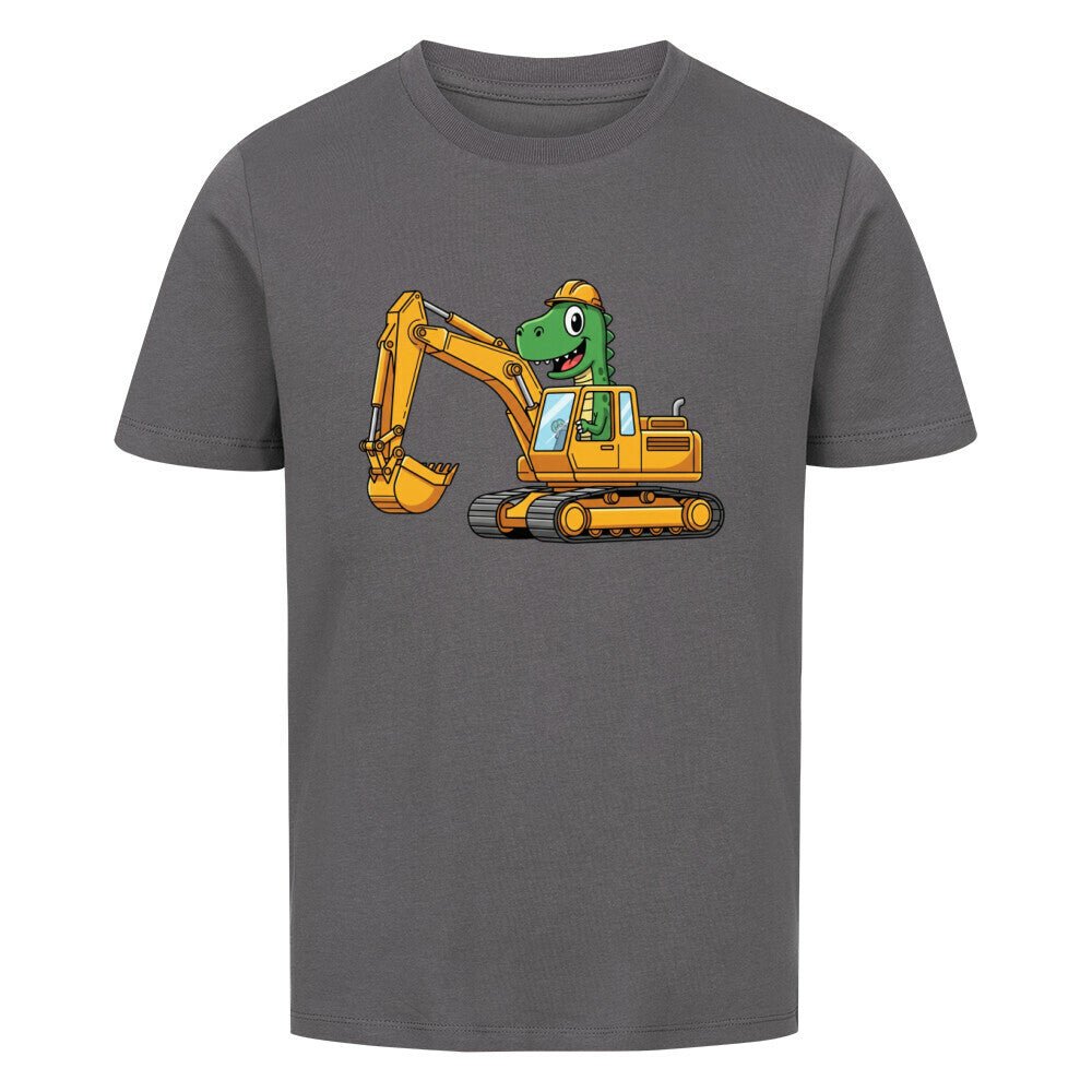 Kinder T-Shirt - Dino und Bagger Motiv online bestellen kaufen