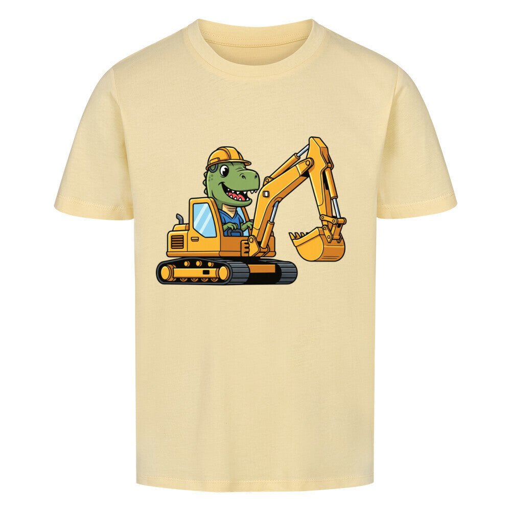 Kinder T-Shirt - Dino und Bagger Motiv online bestellen kaufen