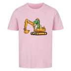 Kinder T-Shirt - Dino und Bagger Motiv online bestellen kaufen