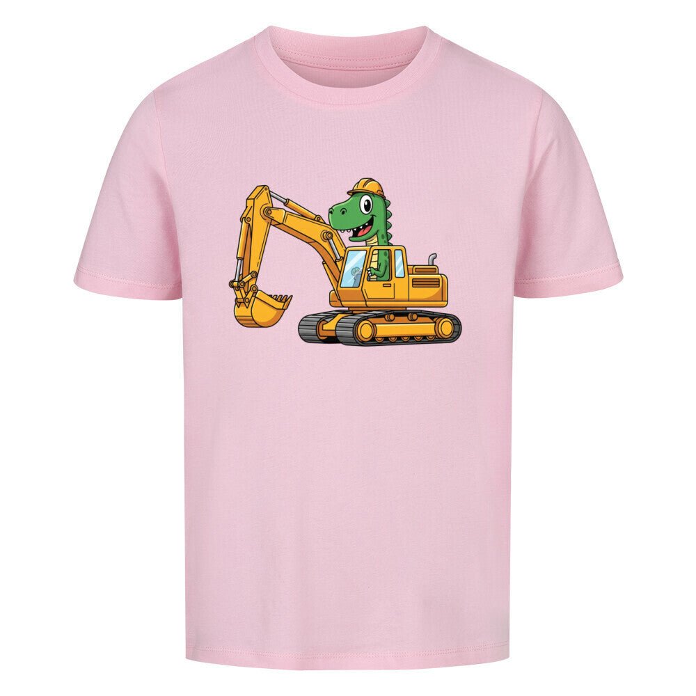 Kinder T-Shirt - Dino und Bagger Motiv online bestellen kaufen