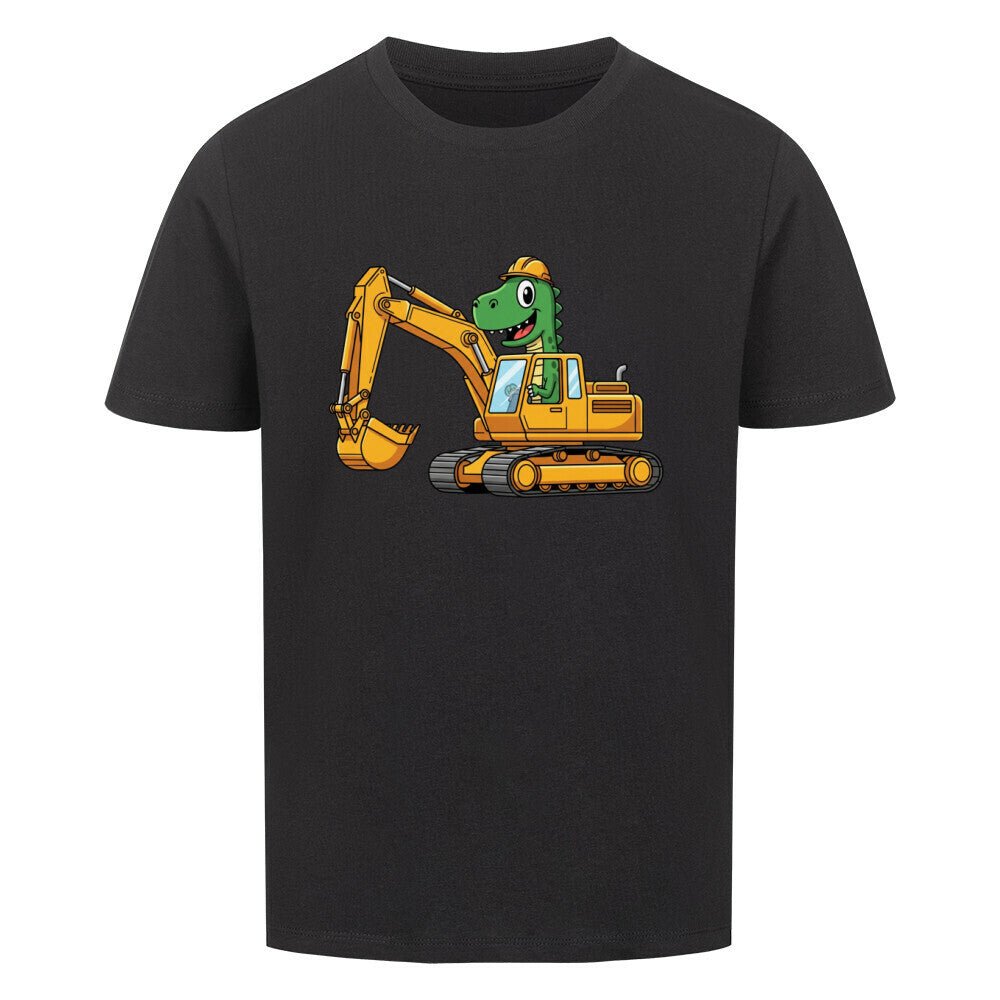 Kinder T-Shirt - Dino und Bagger Motiv online bestellen kaufen