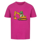 Kinder T-Shirt - Dino und Bagger Motiv online bestellen kaufen