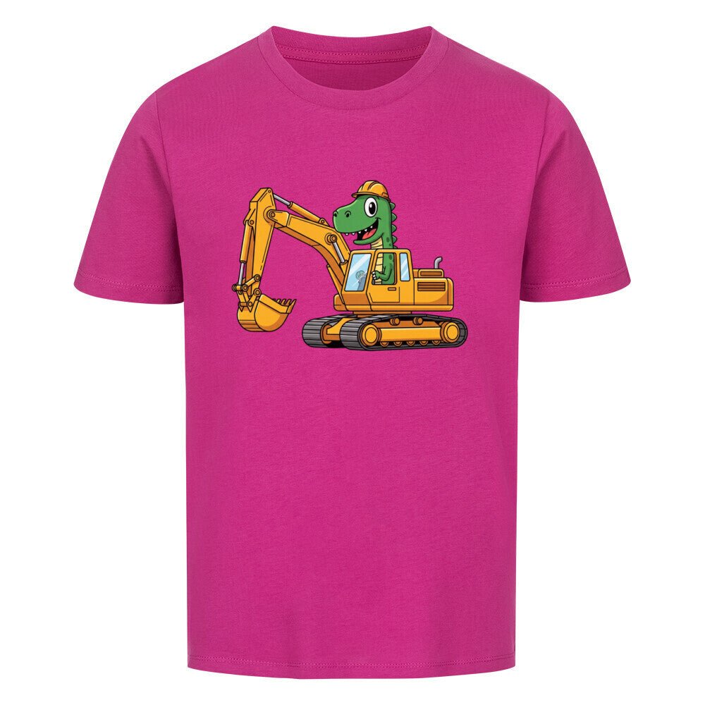 Kinder T-Shirt - Dino und Bagger Motiv online bestellen kaufen
