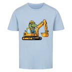 Kinder T-Shirt - Dino und Bagger Motiv online bestellen kaufen