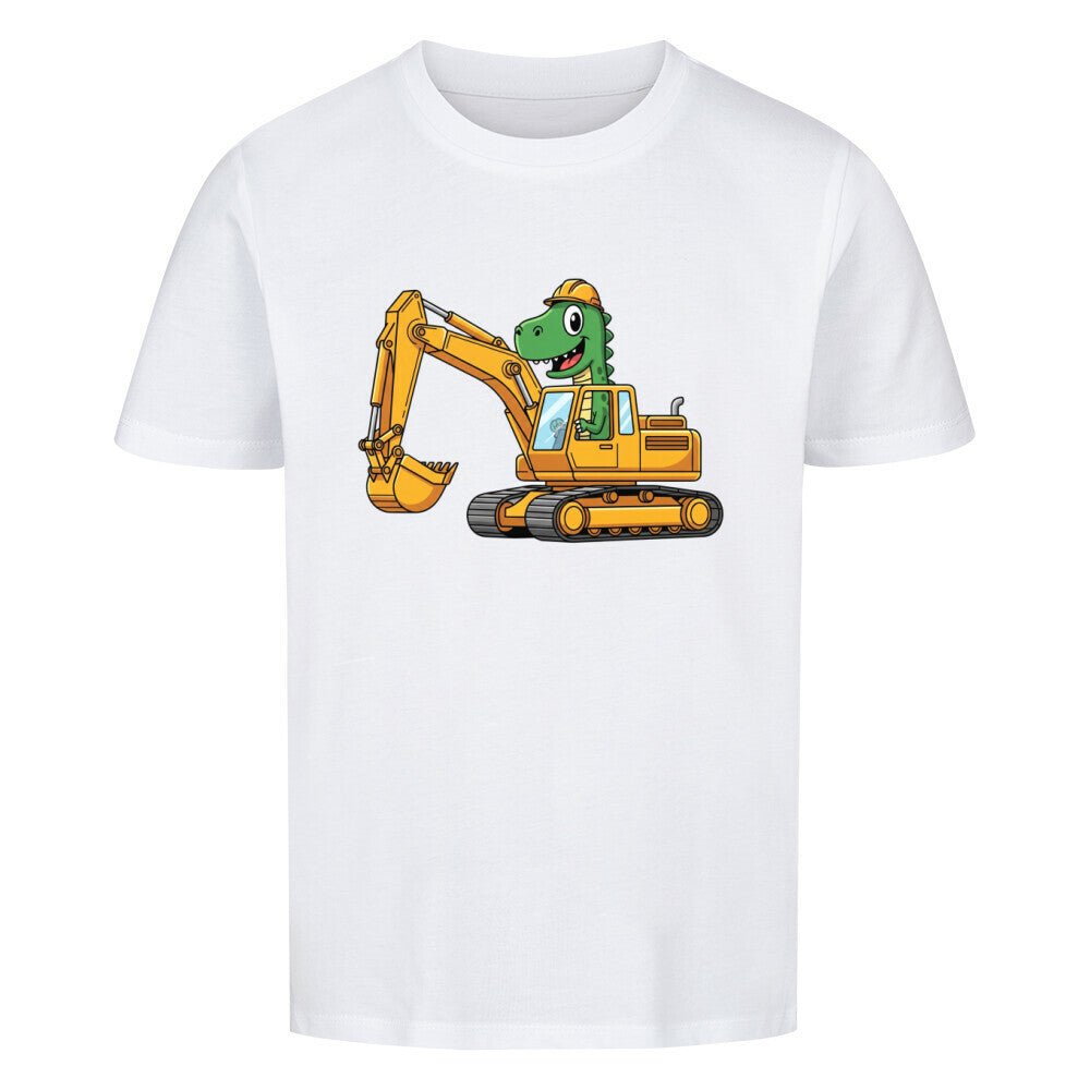 Kinder T-Shirt - Dino und Bagger Motiv online bestellen kaufen