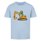 Kinder T-Shirt - Dino und Bagger Motiv online bestellen kaufen