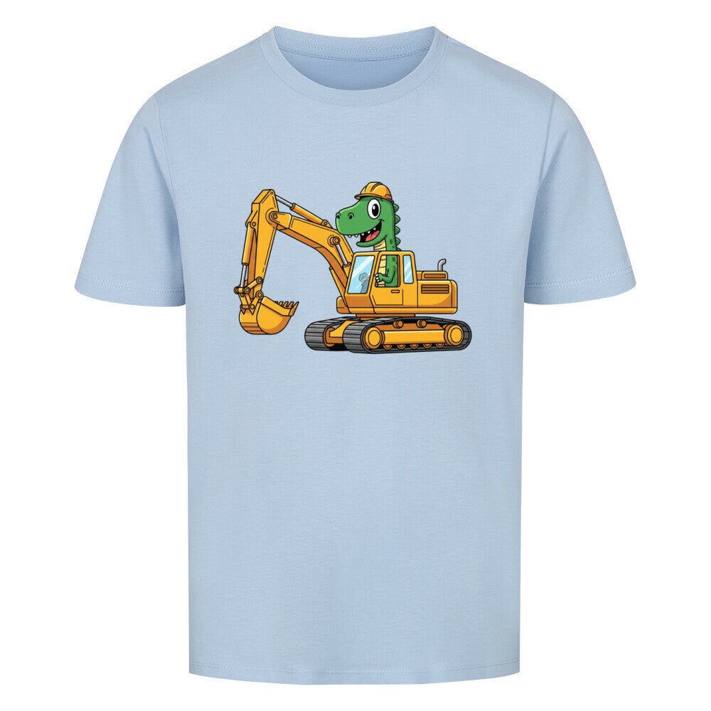 Kinder T-Shirt - Dino und Bagger Motiv online bestellen kaufen