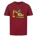 Kinder T-Shirt - Dino und Bagger Motiv online bestellen kaufen