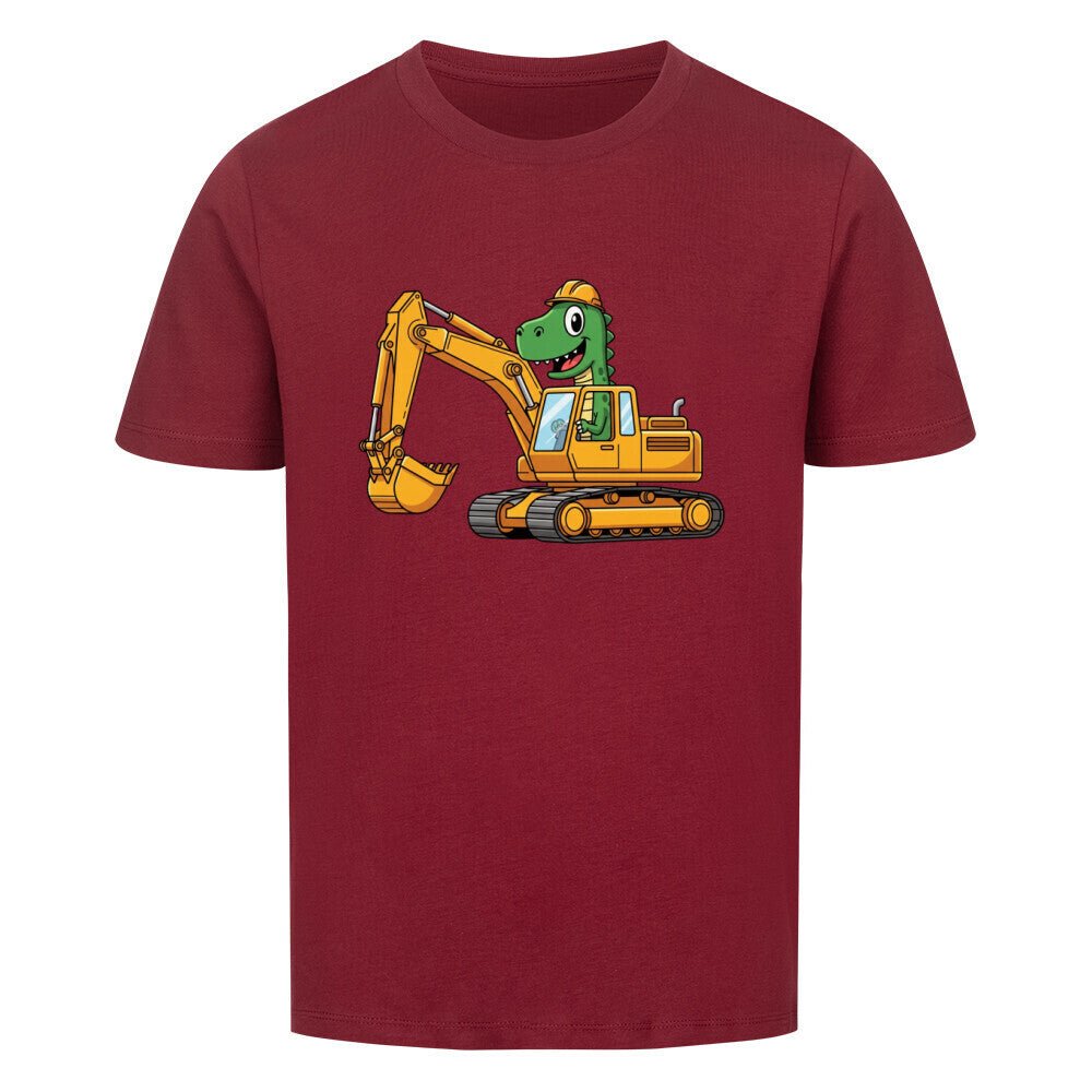 Kinder T-Shirt - Dino und Bagger Motiv online bestellen kaufen