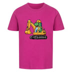 Kinder T-Shirt - Dinosaurier mit Bagger online bestellen kaufen