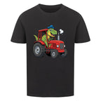 Kinder T-Shirt - Dinosaurier mit Traktor Motiv online bestellen kaufen