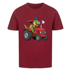 Kinder T-Shirt - Dinosaurier mit Traktor Motiv online bestellen kaufen