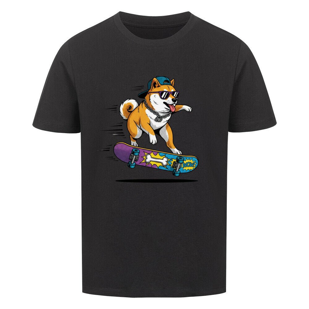 Kinder T-Shirt - Hund auf Skateboard online bestellen kaufen