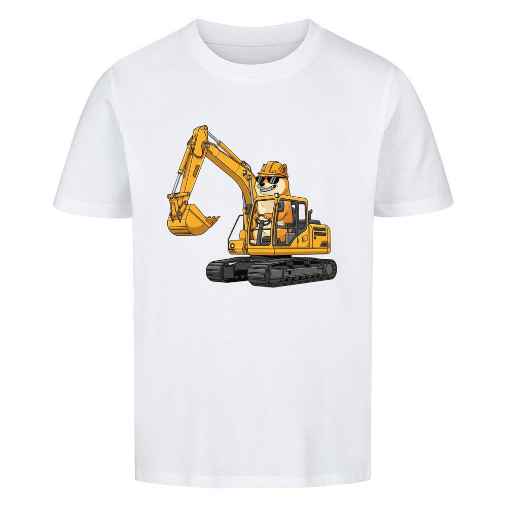 Kinder T-Shirt - Hund Bagger Motiv online bestellen kaufen