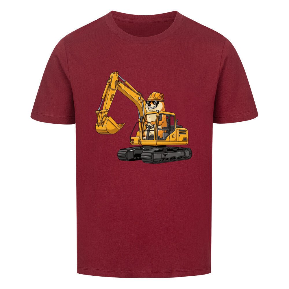 Kinder T-Shirt - Hund Bagger Motiv online bestellen kaufen
