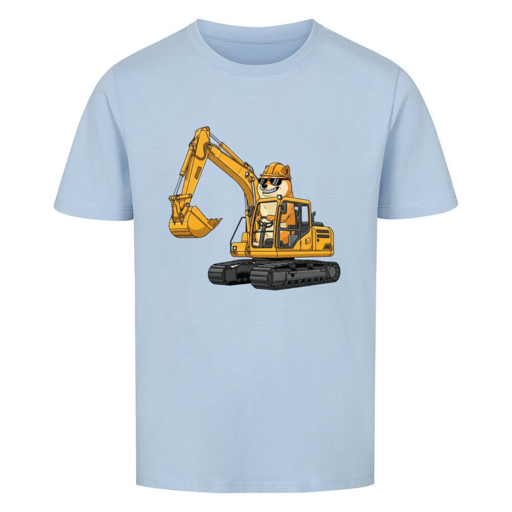 Kinder T-Shirt - Hund Bagger Motiv online bestellen kaufen