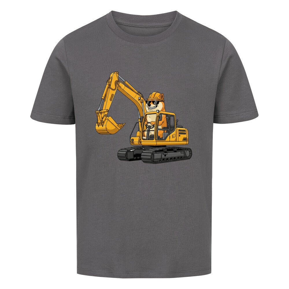 Kinder T-Shirt - Hund Bagger Motiv online bestellen kaufen