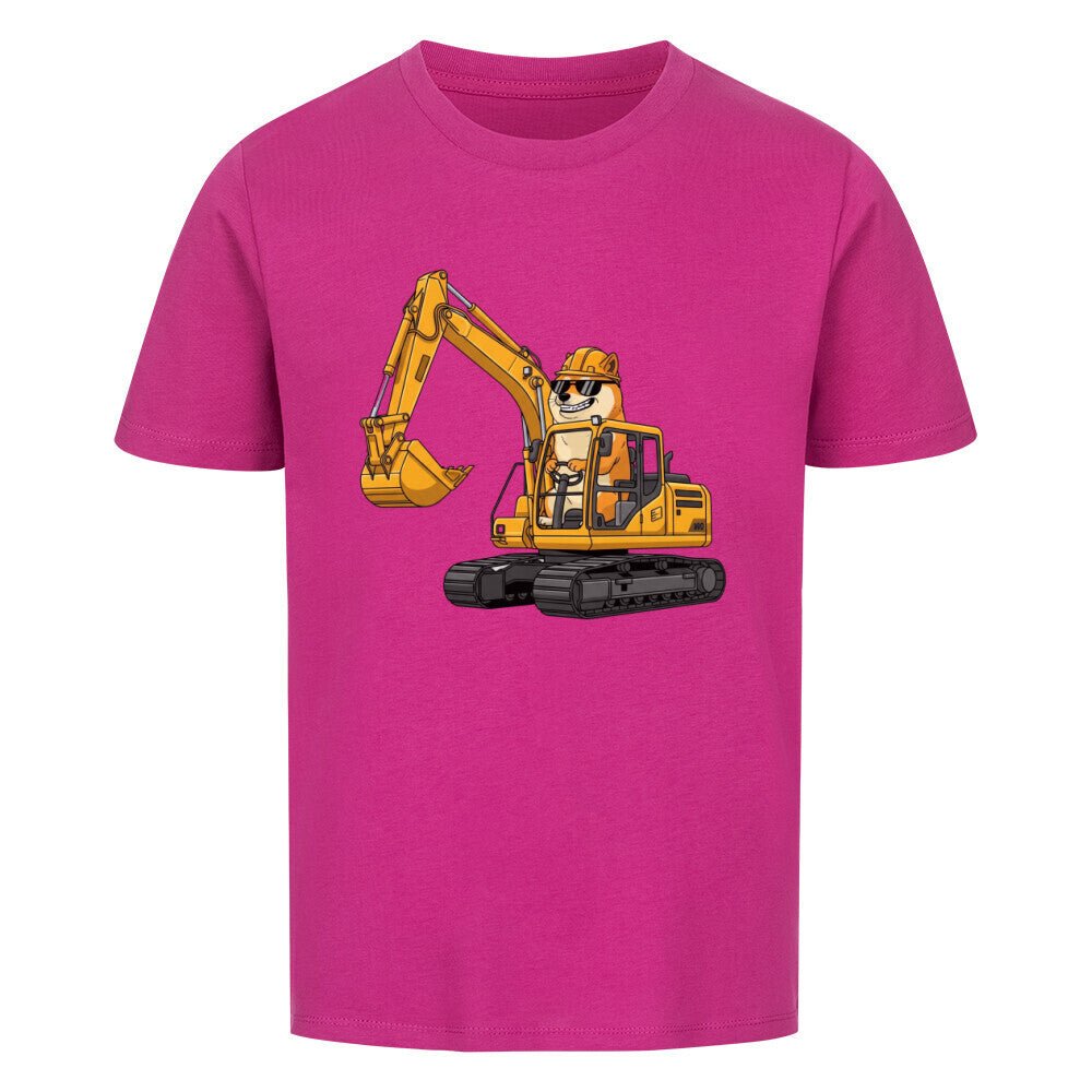 Kinder T-Shirt - Hund Bagger Motiv online bestellen kaufen