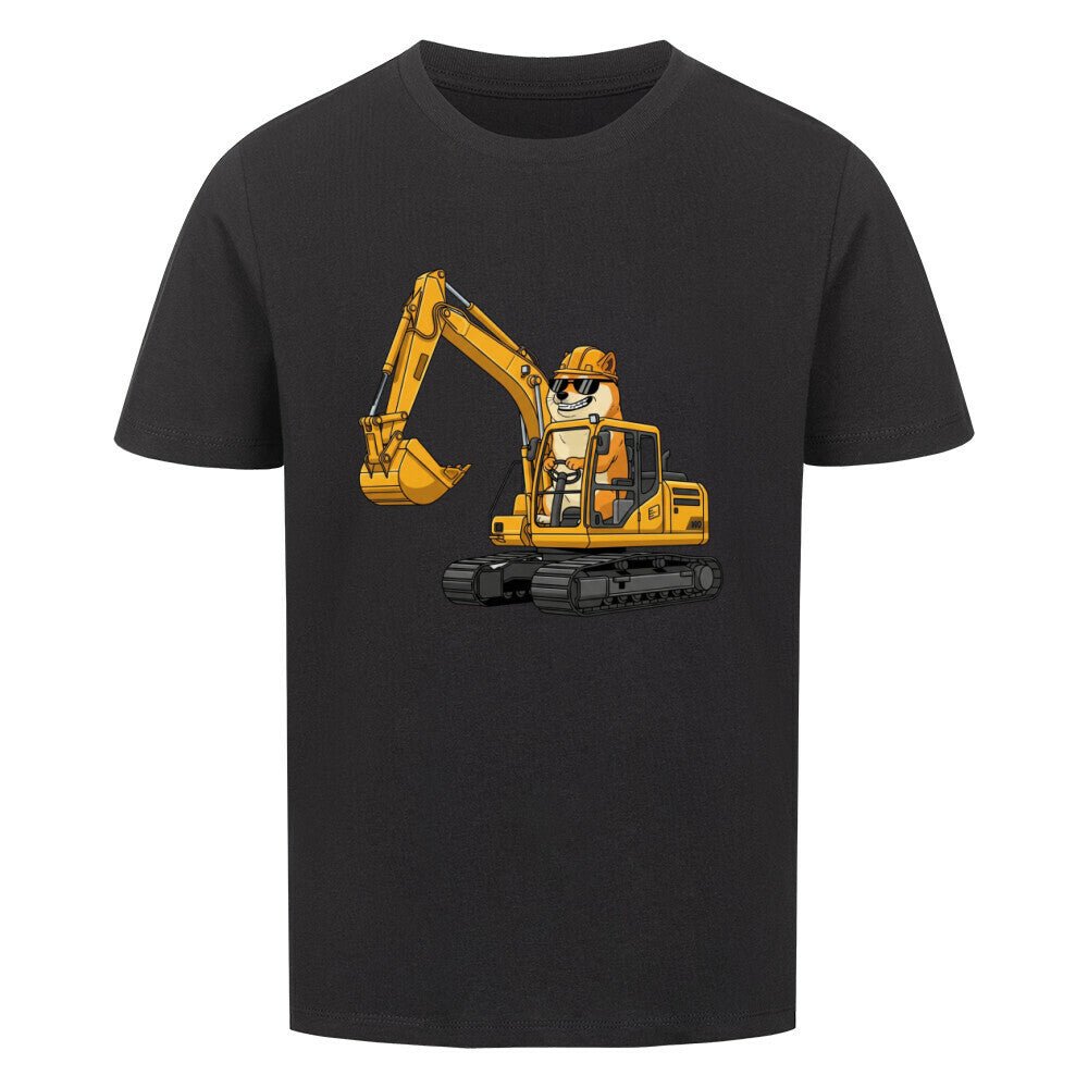 Kinder T-Shirt - Hund Bagger Motiv online bestellen kaufen