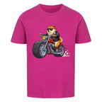 Kinder T-Shirt - Hund Doge Motorrad Motiv online bestellen kaufen