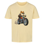 Kinder T-Shirt - Hund Doge Motorrad Motiv online bestellen kaufen