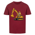 Kinder T-Shirt - Hund Shiba auf Bagger online bestellen kaufen