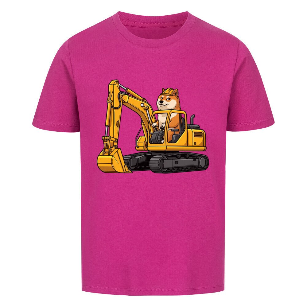 Kinder T-Shirt - Hund Shiba Bagger online bestellen kaufen