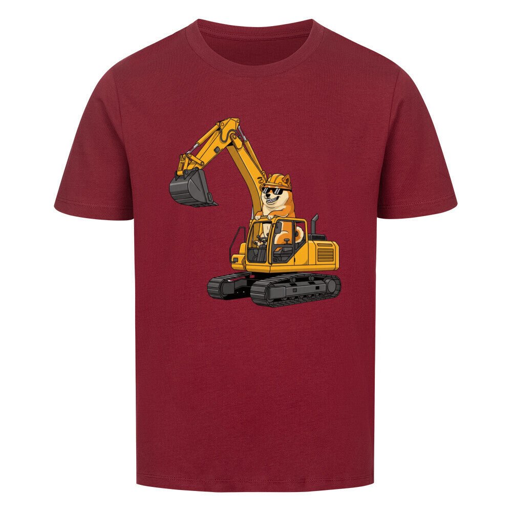 Kinder T-Shirt - Hund Shiba Bagger online bestellen kaufen