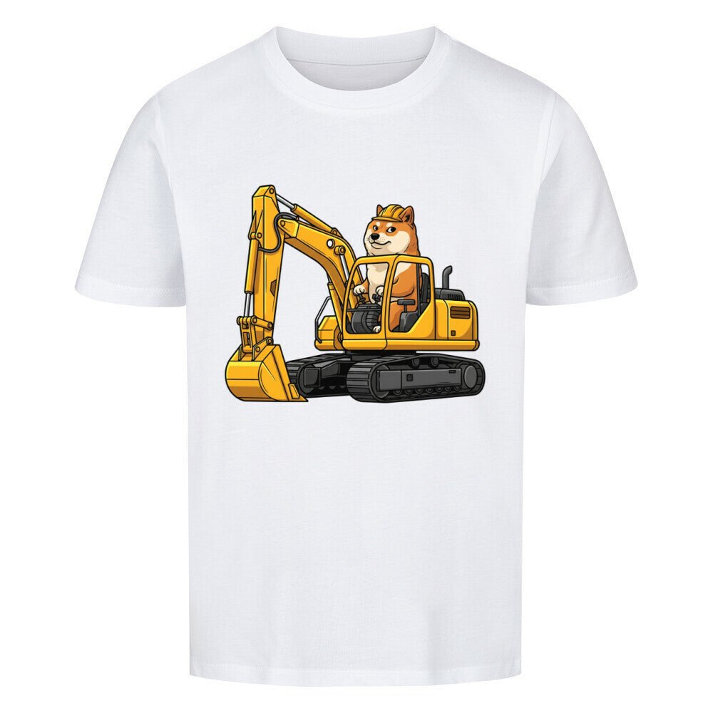 Kinder T-Shirt - Hund Shiba Bagger online bestellen kaufen