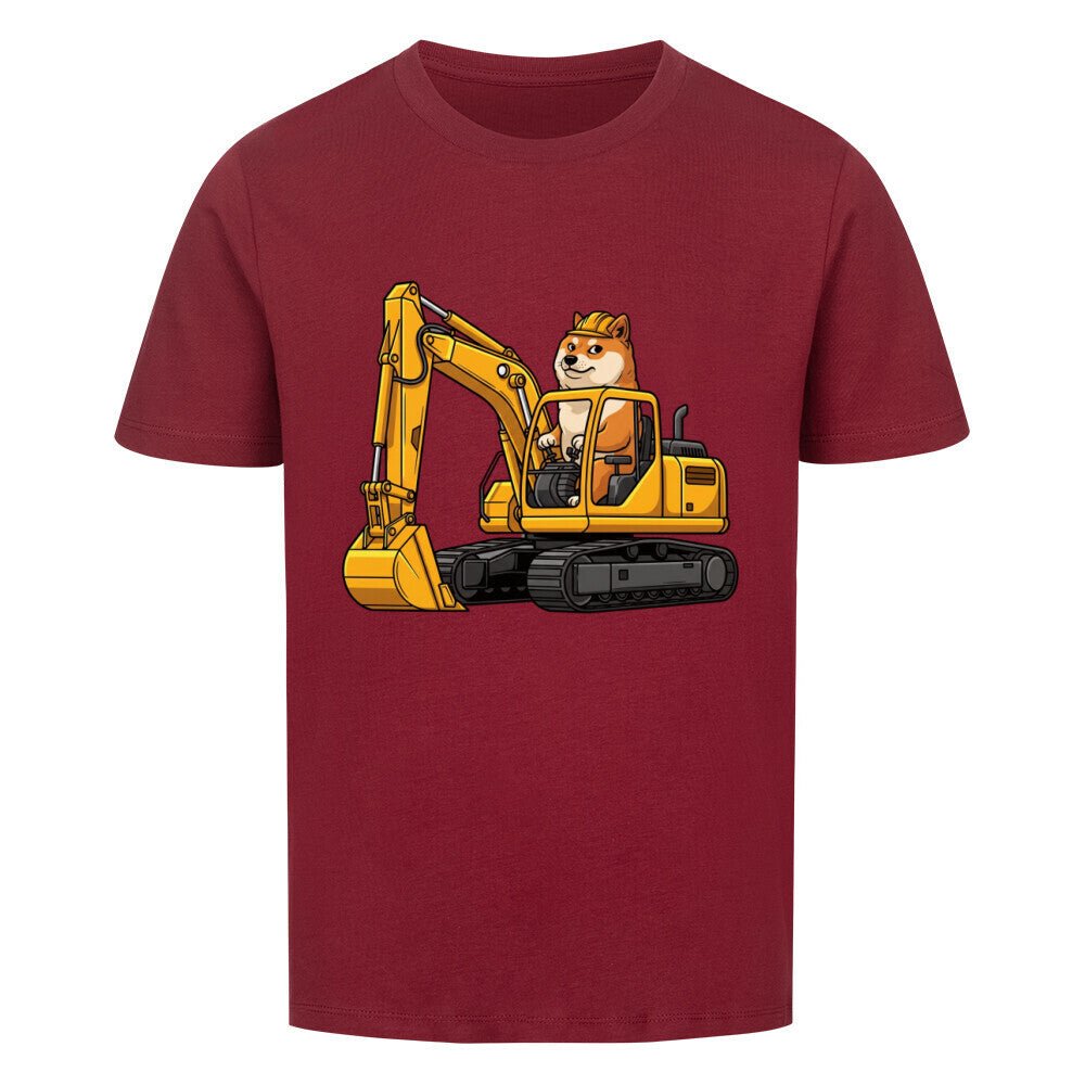 Kinder T-Shirt - Hund Shiba Bagger online bestellen kaufen