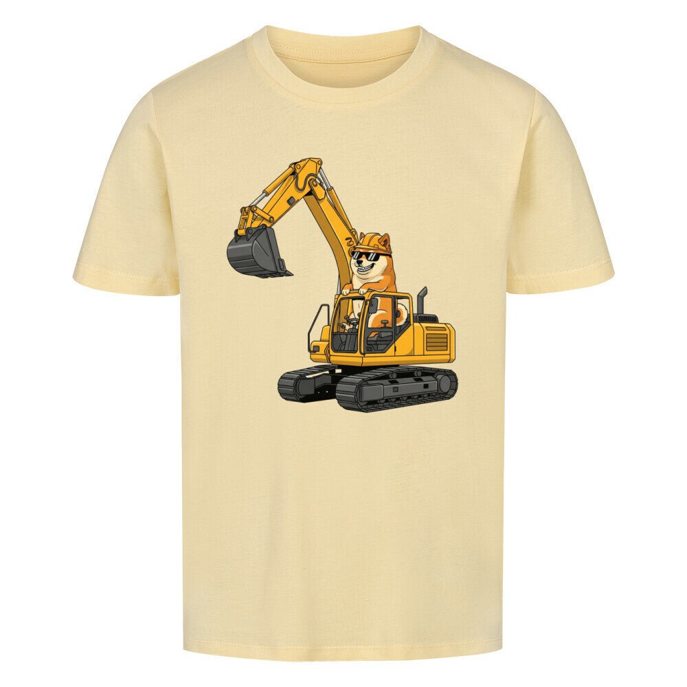 Kinder T-Shirt - Hund Shiba Bagger online bestellen kaufen