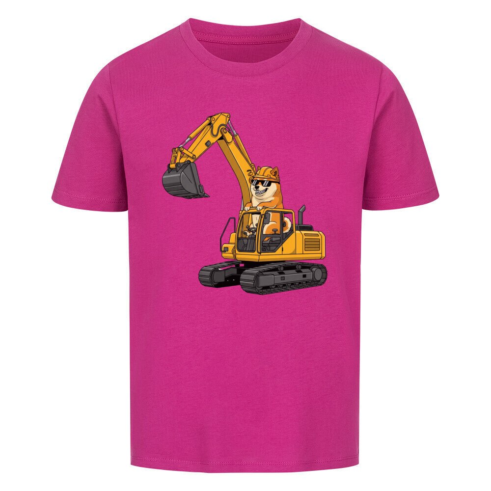 Kinder T-Shirt - Hund Shiba Bagger online bestellen kaufen