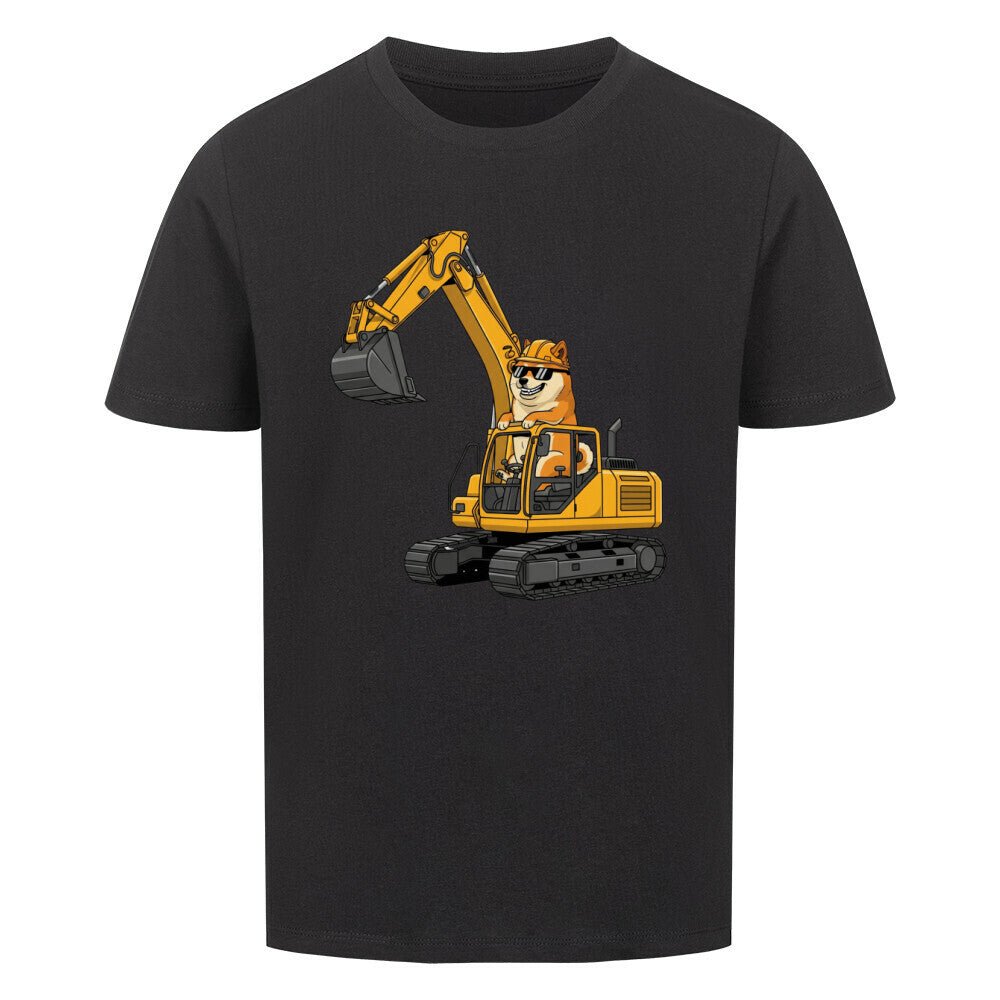 Kinder T-Shirt - Hund Shiba Bagger online bestellen kaufen