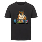 Kinder T-Shirt - Hund Shiba Inu mit Skateboard online bestellen kaufen