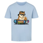 Kinder T-Shirt - Hund Shiba Inu mit Skateboard online bestellen kaufen