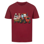 Kinder T-Shirt mit Bauernhof und Traktor Motiv online bestellen kaufen
