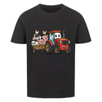 Kinder T-Shirt mit Bauernhof und Traktor Motiv online bestellen kaufen
