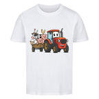 Kinder T-Shirt mit Bauernhof und Traktor Motiv online bestellen kaufen