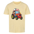 Kinder T-Shirt mit Bauernhoftieren und einen Traktor online bestellen kaufen