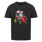 Kinder T-Shirt mit Bauernhoftieren und einen Traktor online bestellen kaufen