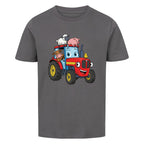 Kinder T-Shirt mit Bauernhoftieren und einen Traktor online bestellen kaufen