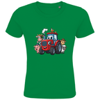 Kinder T-Shirt mit Bauernhoftieren und Traktor Motiv online bestellen kaufen