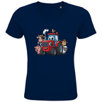 Kinder T-Shirt mit Bauernhoftieren und Traktor Motiv online bestellen kaufen