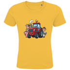 Kinder T-Shirt mit Bauernhoftieren und Traktor Motiv online bestellen kaufen