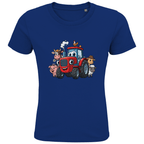 Kinder T-Shirt mit Bauernhoftieren und Traktor Motiv online bestellen kaufen