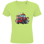 Kinder T-Shirt mit Bauernhoftieren und Traktor Motiv online bestellen kaufen