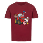 Kinder T-Shirt mit Traktor und Bauernhoftiere Motiv online bestellen kaufen