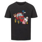 Kinder T-Shirt mit Traktor und Bauernhoftiere Motiv online bestellen kaufen