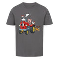 Kinder T-Shirt mit Traktor und fröhlichen Bauernhoftieren Motiv online bestellen kaufen