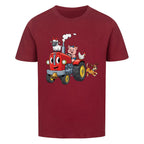 Kinder T-Shirt mit Traktor und fröhlichen Bauernhoftieren Motiv online bestellen kaufen